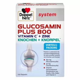 DOPPELHERZ Glucosamine Plus 800 system kapsule, 120 kom