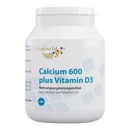 CALCIUM 600 plus D3 tablete, 60 kom