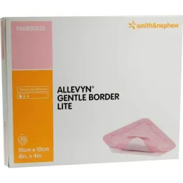 Allevyn Gentle Border Lite pjenasti zavoj 10x10 cm, 10 kom