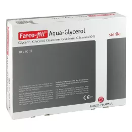 FARCO-napuniti Aqua-Glycerol, 10X10 ml