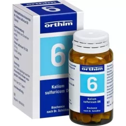 BIOCHEMIE Orthim 6 potassium sulfuricum D 6 tableta, 100 kom