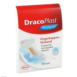 Dracoplast vodootporni flasteri za vrhove prstiju, 10 kom