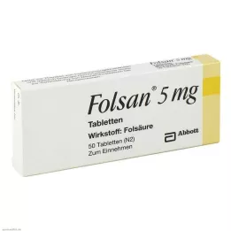 FOLSAN 5 mg tablete, 50 kom