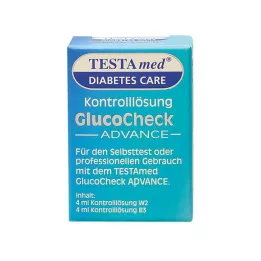 TESTAMED GlucoCheck Advance kontrolna otopina, 4 ml