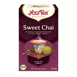YOGI TEA Organske filter vrećice Sweet Chai, 17X2,0 g