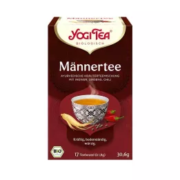 YOGI TEA Organska filter vrećica za muški čaj, 17X1,8 g