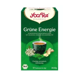 YOGI TEA Filter vrećice čaja Green Energy, 17X1,8 g