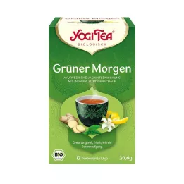 YOGI TEA Organske filter vrećice Green Morning Tea, 17X1,8 g
