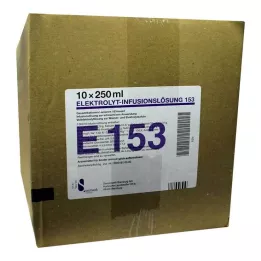 ELEKTROLYT INF.-LSG. 153 PE-boca, 10x250 ml