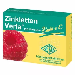 ZINKLETTEN Verla malina pastile, 100 kom