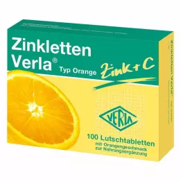 ZINKLETTEN Verla Orange pastile, 100 kom