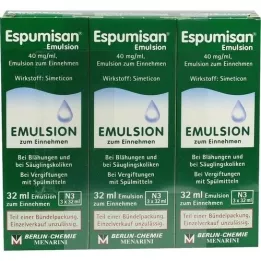 ESPUMISAN emulzija, 3x32 ml