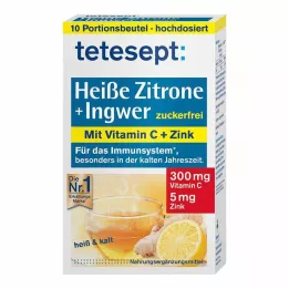 TETESEPT ljuti limun s đumbirom bez šećera u prahu, 10X3 g