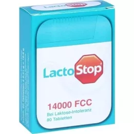 LACTOSTOP 14.000 FCC tablete Donator, 80 ST