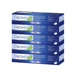 CALCIMED D3 600 mg/400 I.E. šumeće tablete, 100 kom