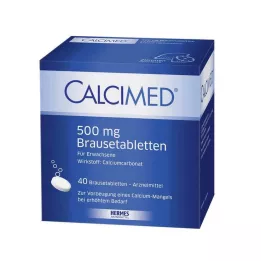 CALCIMED 500 mg šumeće tablete, 40 kom