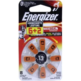 Energizer baterija za slušni aparat 13, 8 kom