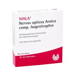 NERVUS OPTICUS Arnika komp., kapi za oči, 5X0,5 ml