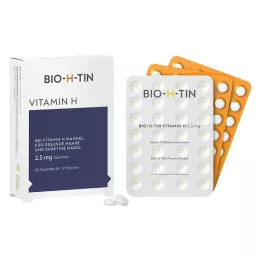 BIO-H-TIN Vitamin H 2,5 mg za 12 tjedana tablete, 84 kom