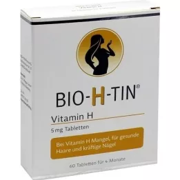BIO-H-TIN Vitamin H 5 mg tijekom 4 mjeseca tablete, 60 sati