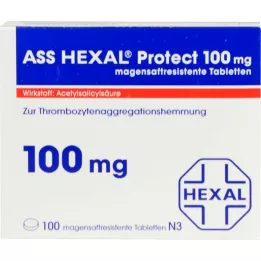 ASS HEXAL Protect 100 mg gastrofree tablete, 100 kom