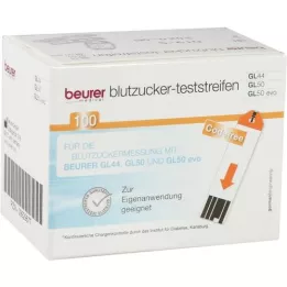 BEURER GL44/GL50 testne trake šećera u krvi, 100 ST