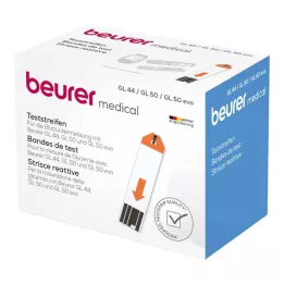 BEURER GL44/GL50 trakice za mjerenje glukoze u krvi, 100 kom