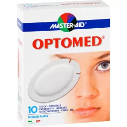 OPTOMED Oči komprimiraju sterilno samozadovoljni, 10 sati
