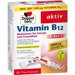 DOPPELHERZ Vitamin B12 DIRECT Pelete, 20 ST