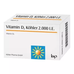 VITAMIN D3 KÖHLER 2.000 IU kapsule, 120 kom