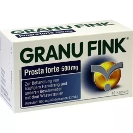 GRANU FINK Prosta Forte 500 mg tvrde kapsule, 40 ST