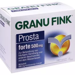 GRANU FINK Prosta Forte 500 mg tvrde kapsule, 140 ST
