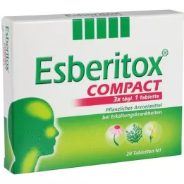 ESBERITOX COMPACT Tablete, 20 ST
