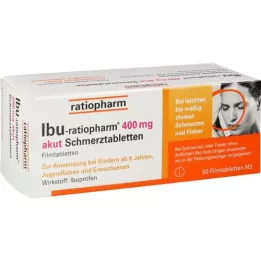 IBU-RATIOPHARM 400 mg akutni bolil.filmtabl., 50 ST