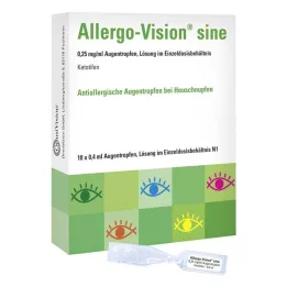 ALLERGO-VISION sin 0,25 mg/ml AT u jednodoznom spremniku, 10X0,4 ml