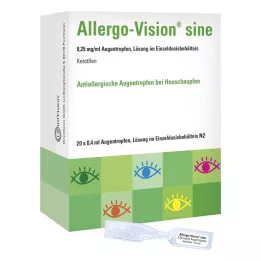 ALLERGO-VISION sin 0,25 mg/ml AT u jednodoznom spremniku, 20X0,4 ml