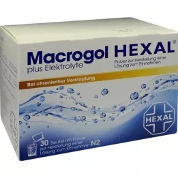 MACROGOL HEXAL Plus Electrolyte PLV.Z.H.E.L.Z.E., 30 ST