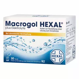 MACROGOL HEXAL plus elektroliti Plv.z.H.e.L.z.E., 30 kom