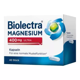 BIOLECTRA Magnezij 400 mg ultra kapsule, 40 kom