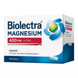 BIOLECTRA Magnezij 400 mg ultra kapsule, 100 kom