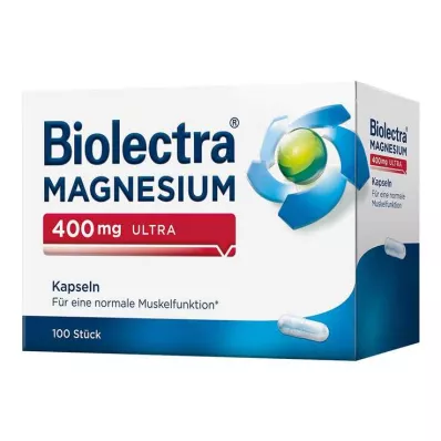 BIOLECTRA Magnezij 400 mg ultra kapsule, 100 kom