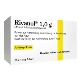 Rivanol 1,0 g prašak, 20 tableta