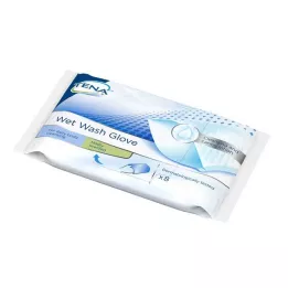 TENA WET Wash Glove parfumirane 15x23 cm plave, 8 kom