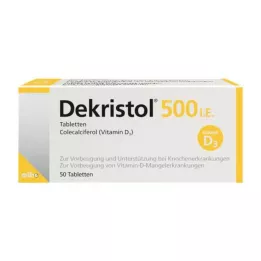 DEKRISTOL 500 IU tablete, 50 kom