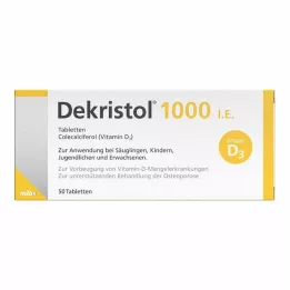 DEKRISTOL 1.000 IU tablete, 50 kom