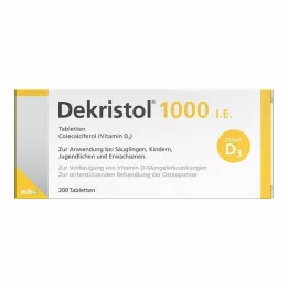 DEKRISTOL 1.000 IU tablete, 200 kom