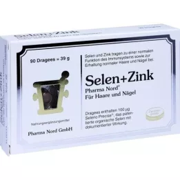 SELEN+ZINK Pharma North Dragees, 90 ST