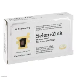 SELEN+ZINK Pharma Nord dražeje, 90 kom