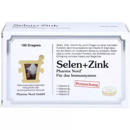 SELEN+ZINK Pharma North Dragees, 180 ST