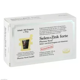 SELEN+ZINK Pharma Nord dražeje, 180 kom